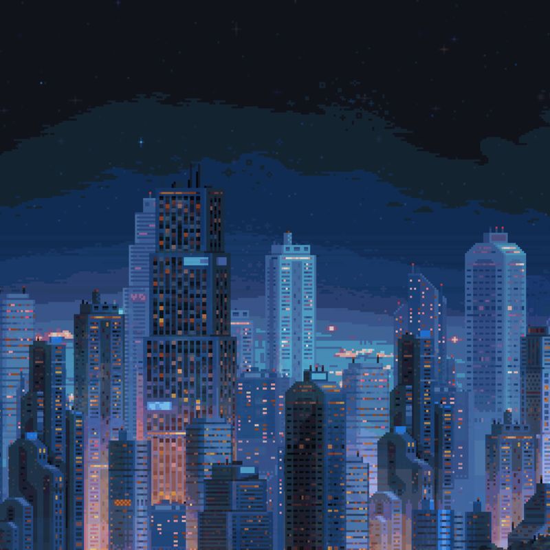 Nft Pixel City