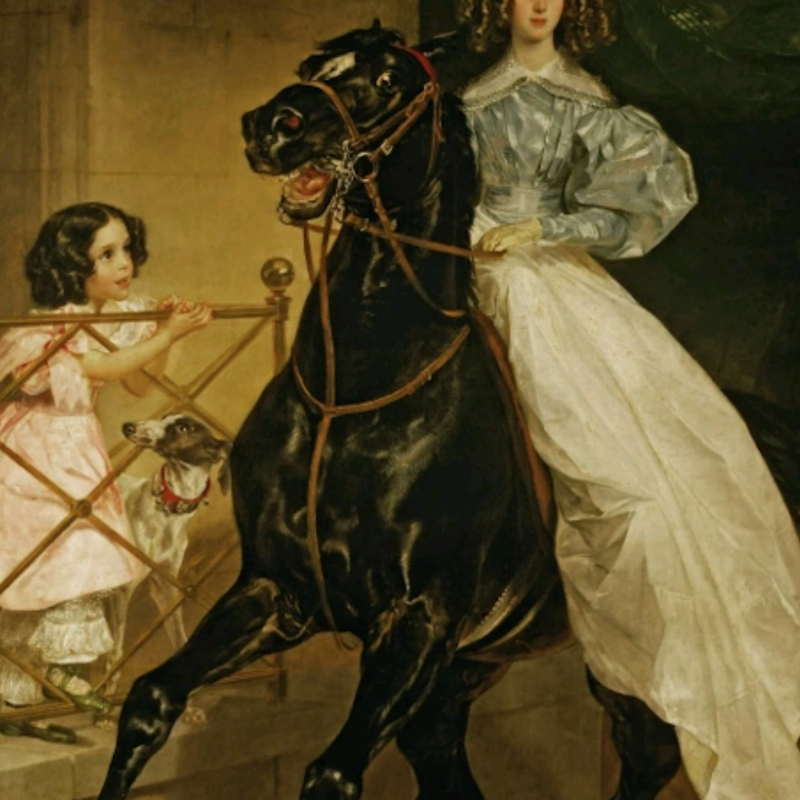 Nft Queen on horse