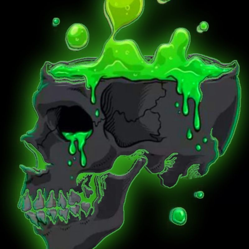 Nft Green Black Ghost Arts