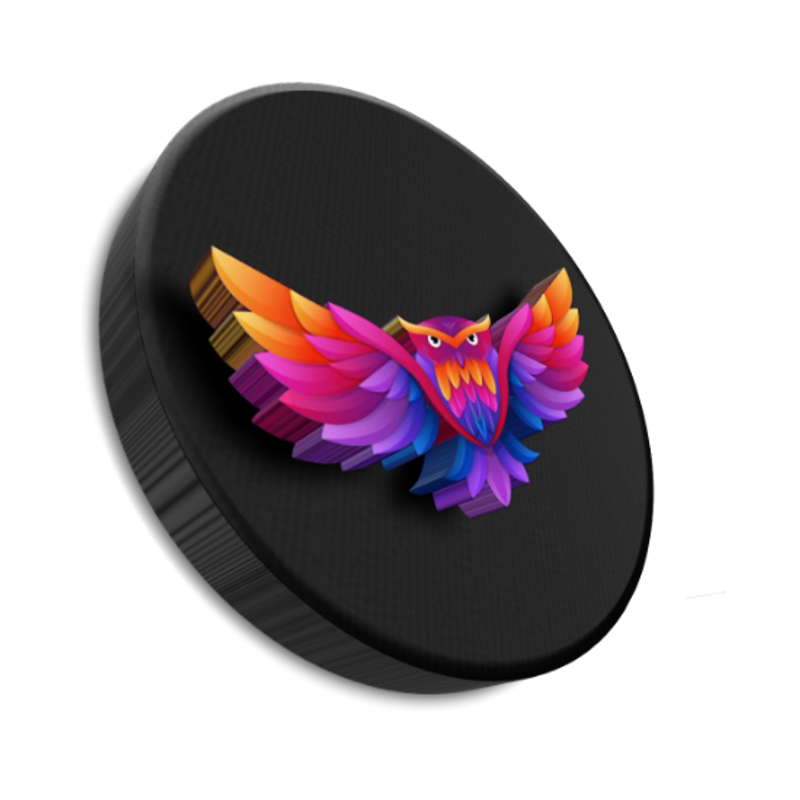 Nft 3D Owl Bird Logo Design #03