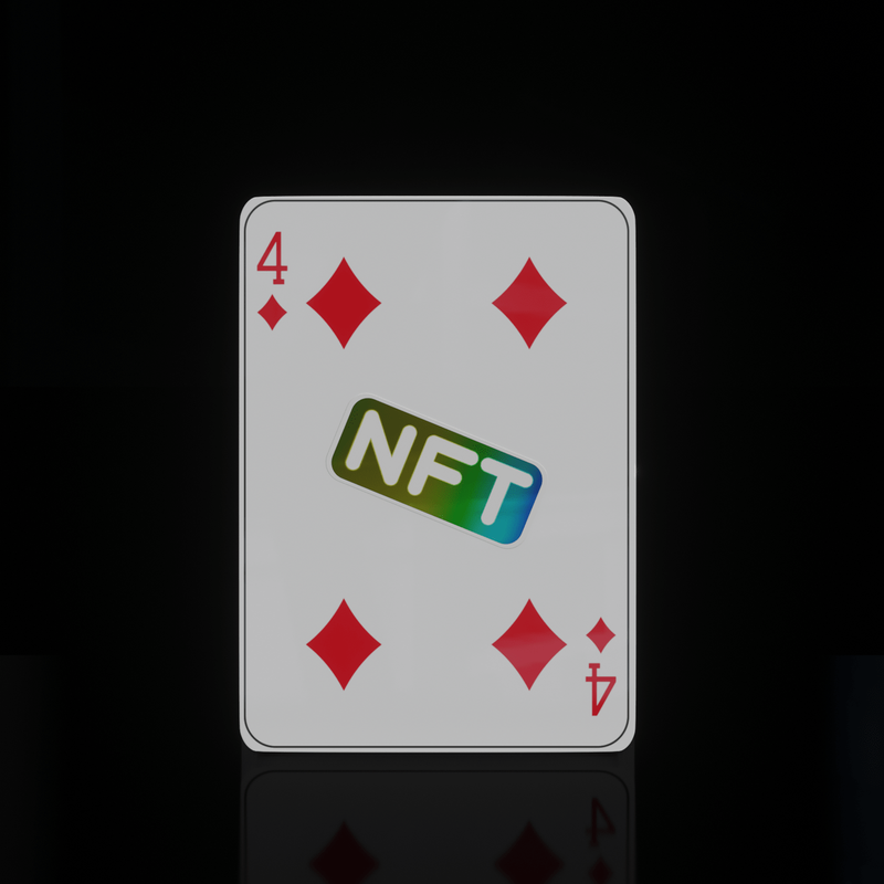 Nft Playing Cards - 4 Diamonds