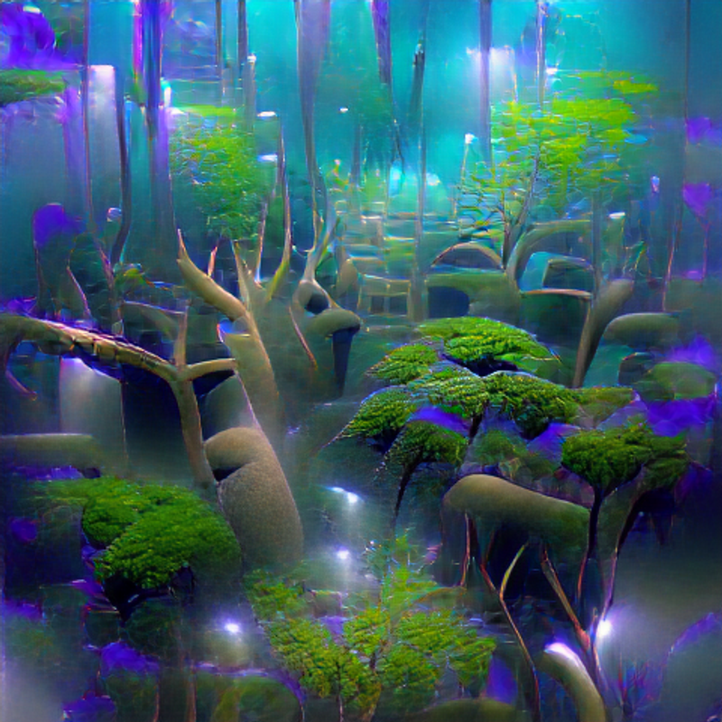 Nft Oceanic Forest