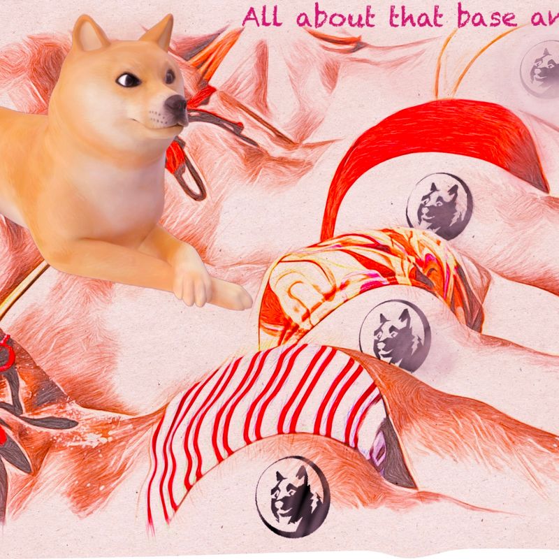 Nft #DOGE is all about that base