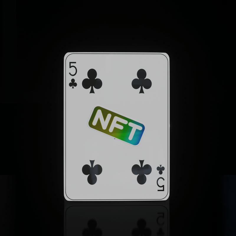 Nft Playing Cards - 5 Clubs