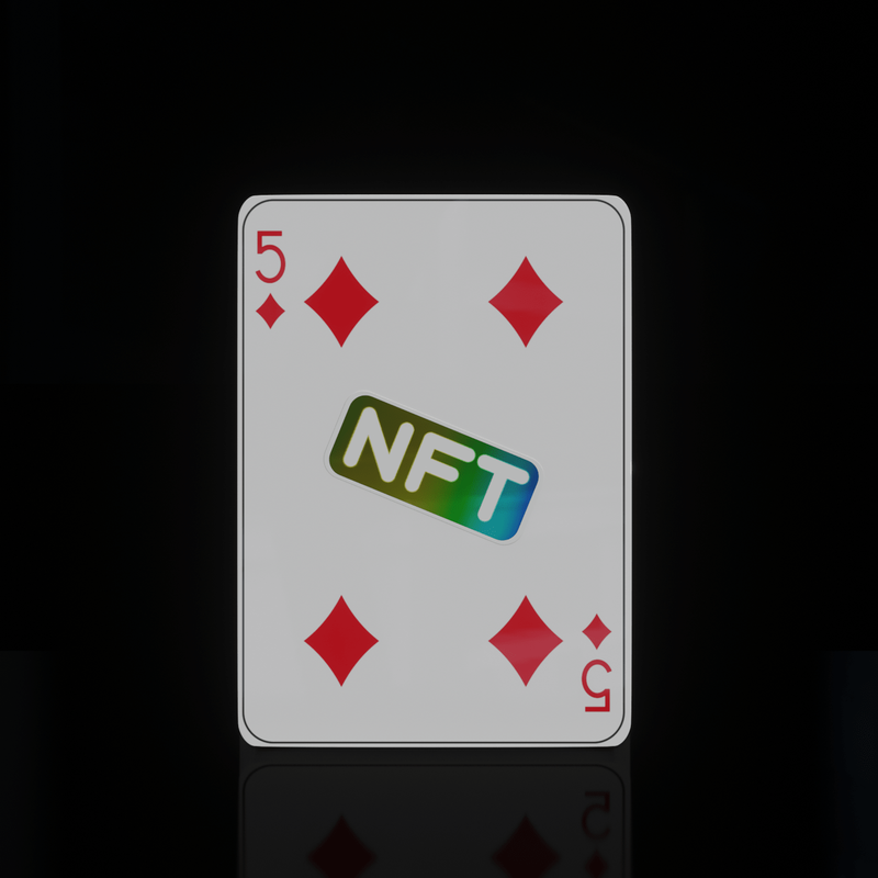 Nft Playing Cards - 5 Diamonds