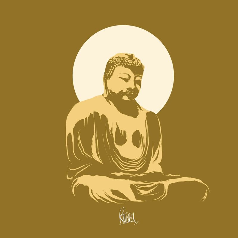 Nft Buddha #2 “ Parchment ”