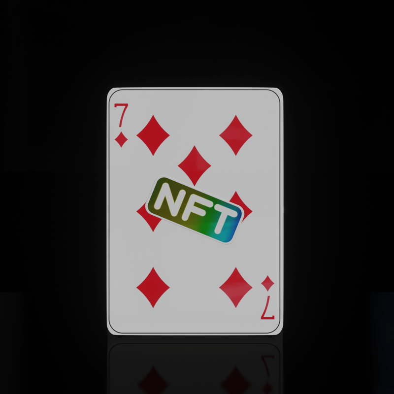 Nft Playing Cards - 7 Diamonds