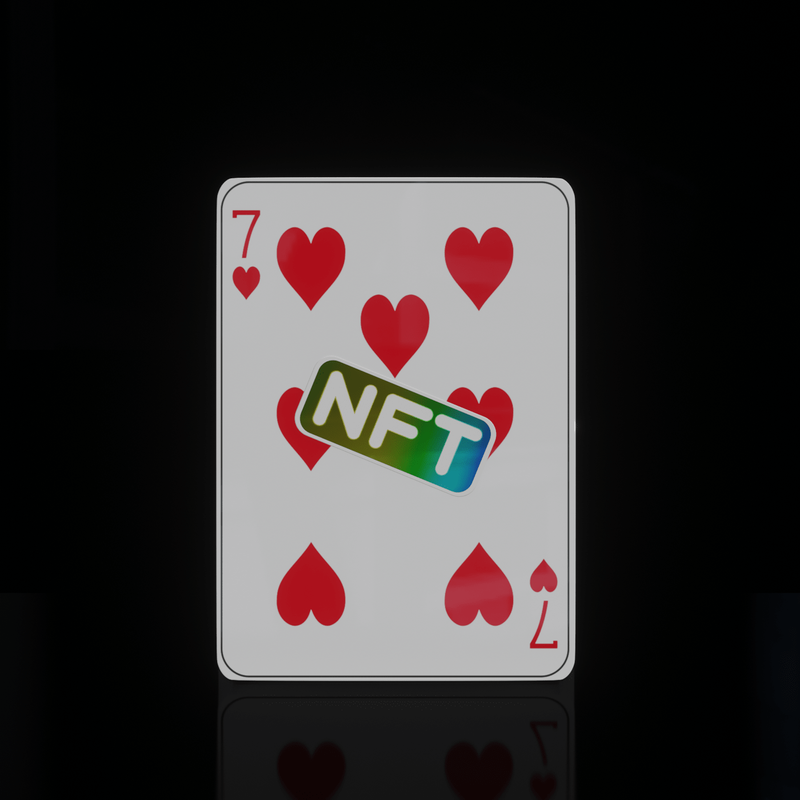 Nft Playing Cards - 7 Hearts