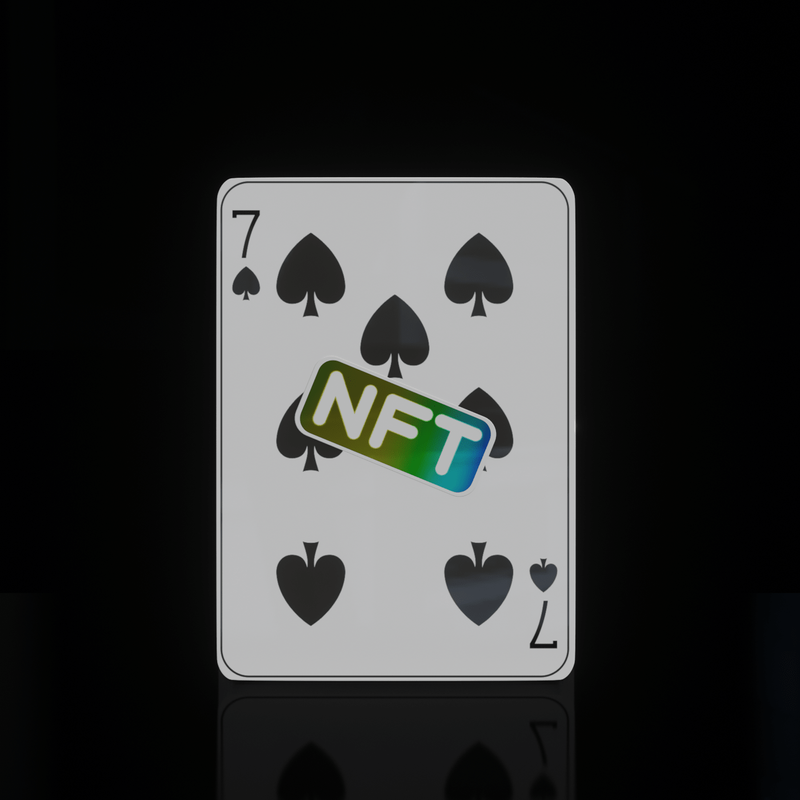 Nft Playing Cards - 7 Spades