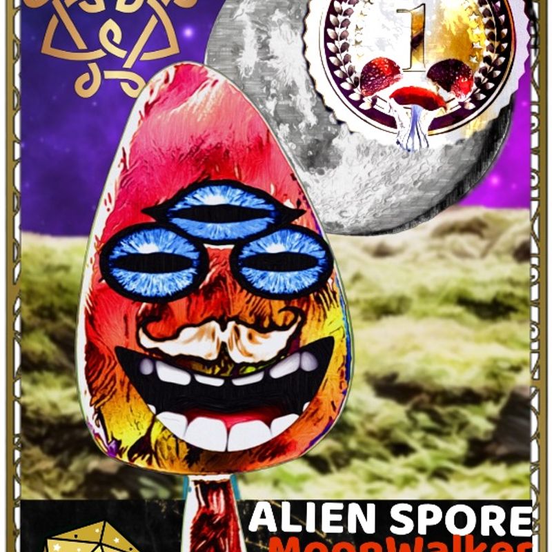 Nft Alien Spores #3 1/4
