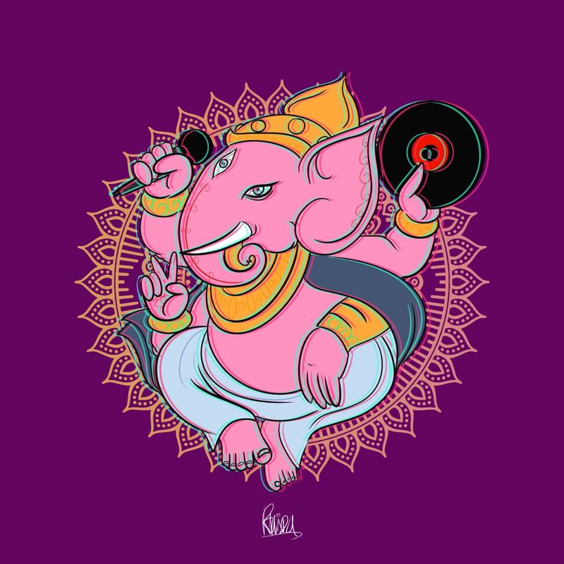 Nft Ganesha Good Vibes #1