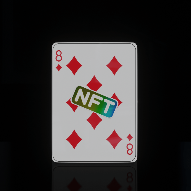 Nft Playing Cards - 8 Diamonds