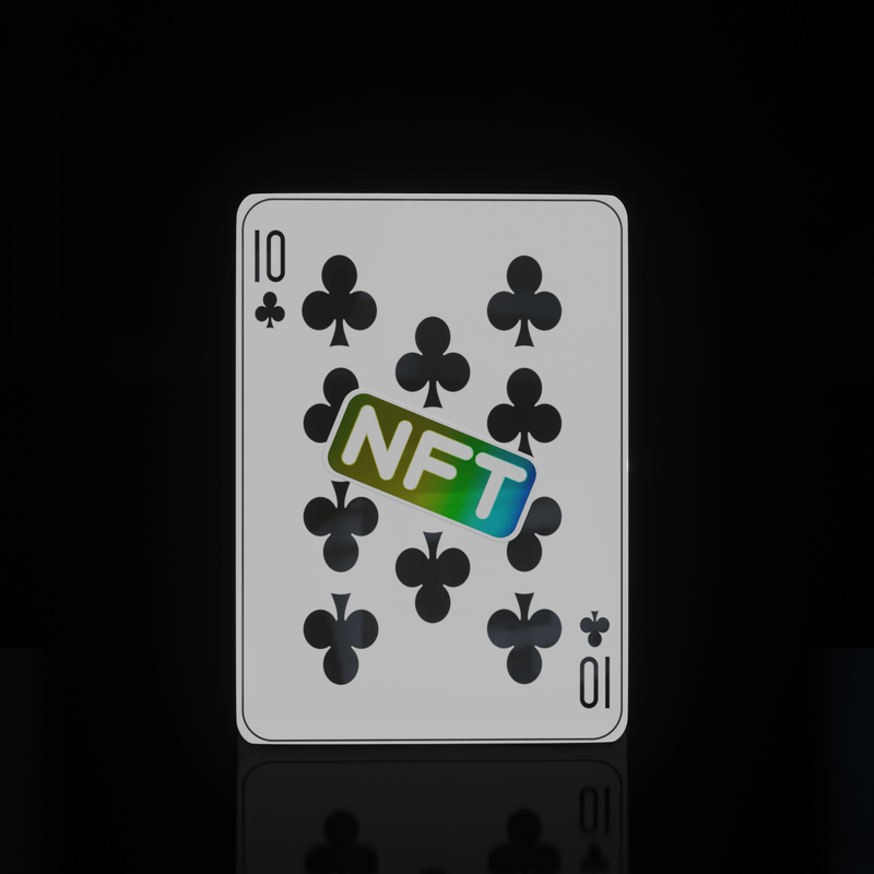 Nft Playing Cards - 10 Clubs