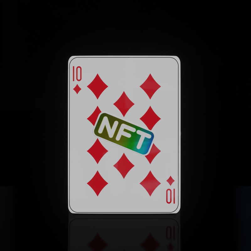Nft Playing Cards - 10 Diamonds