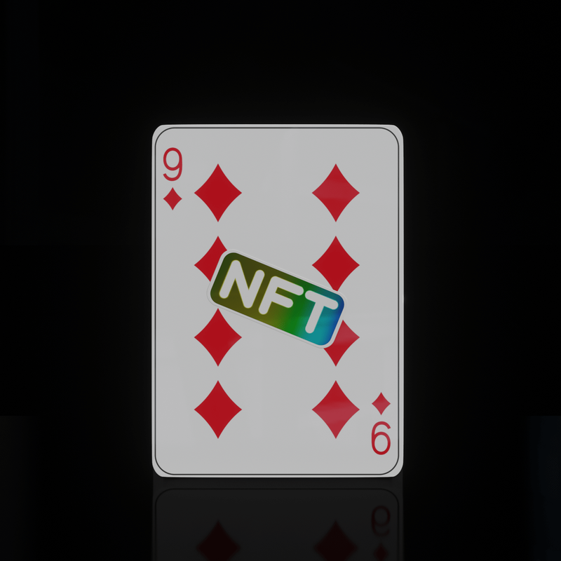 Nft Playing Cards - 9 Diamonds