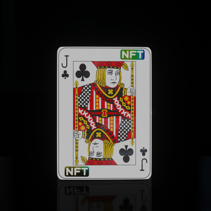 Nft Playing Cards - Jack Clubs