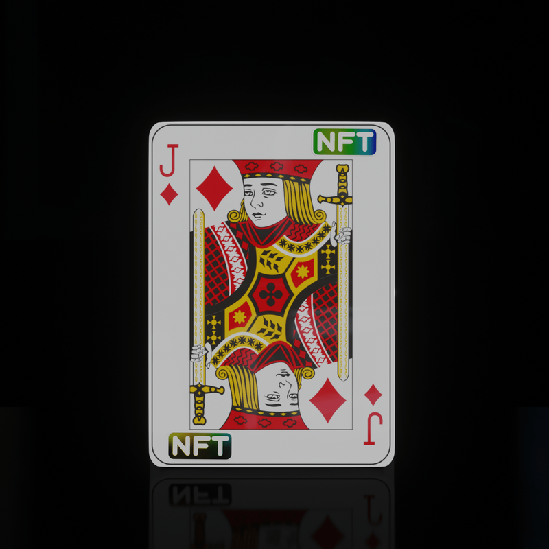 Nft Playing Cards - Jack Diamonds