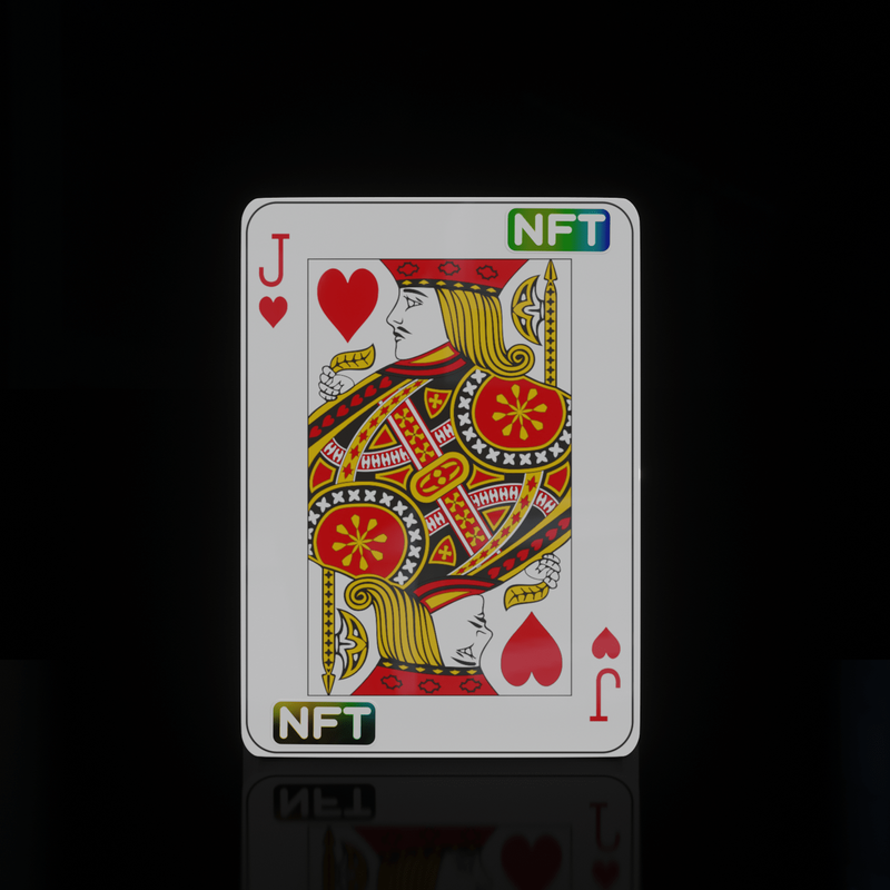 Nft Playing Cards - Jack Hearts