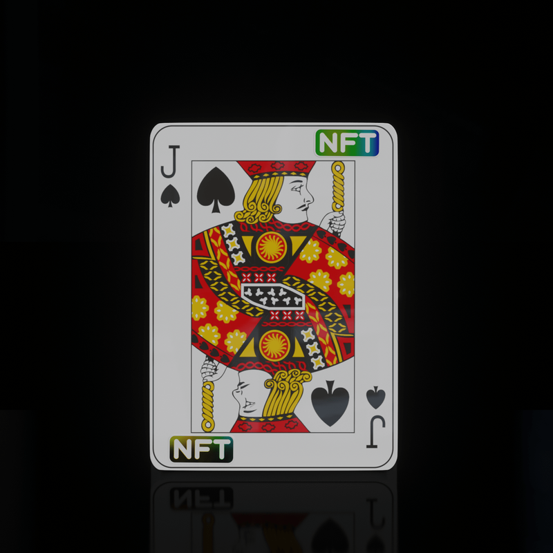 Nft Playing Cards - Jack Spades