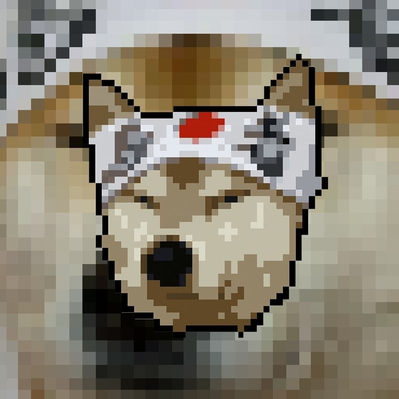 Nft Pixel Doge #12