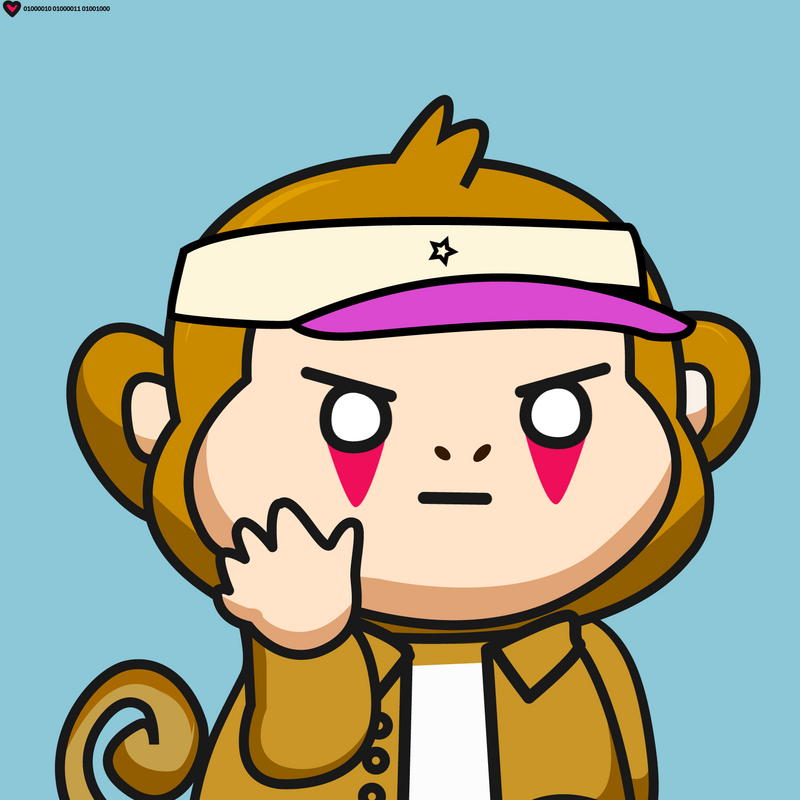Nft Cute Monkey #42