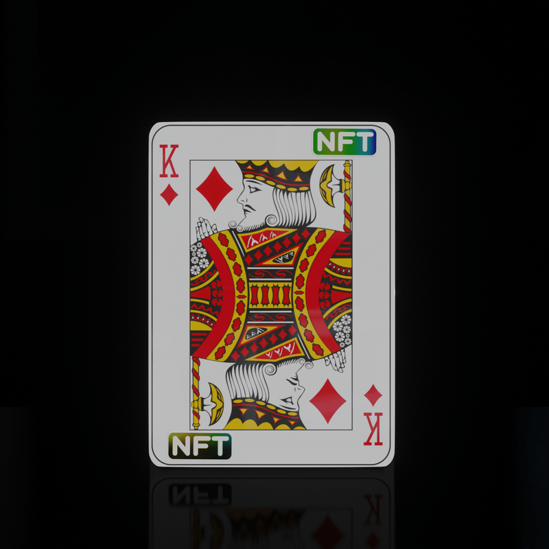 Nft Playing Cards - King Diamonds