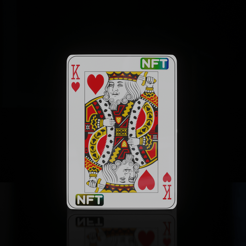 Nft Playing Cards - King Hearts