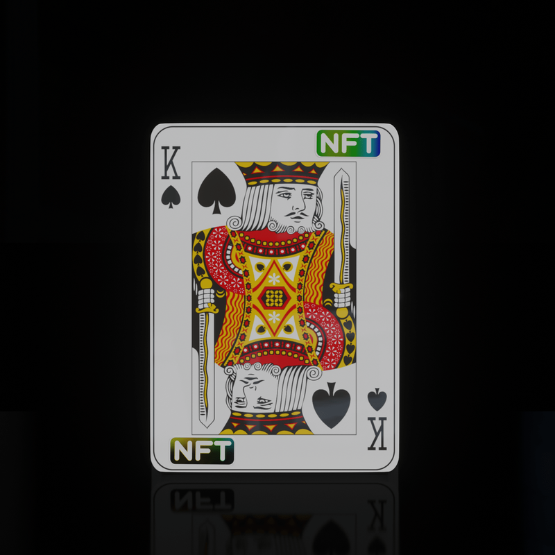 Nft Playing Cards - King Spades