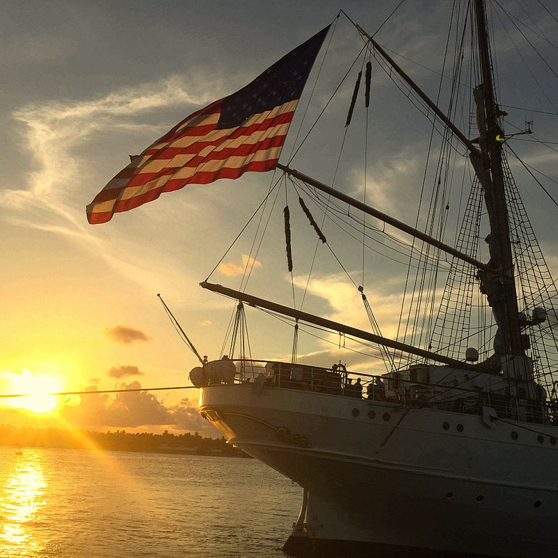 Nft Key West Sunset & Flag
