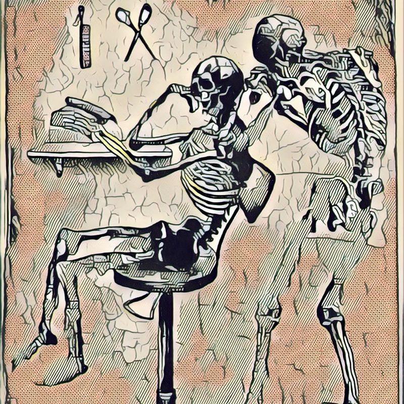 Nft Skeleton Barbershop #10