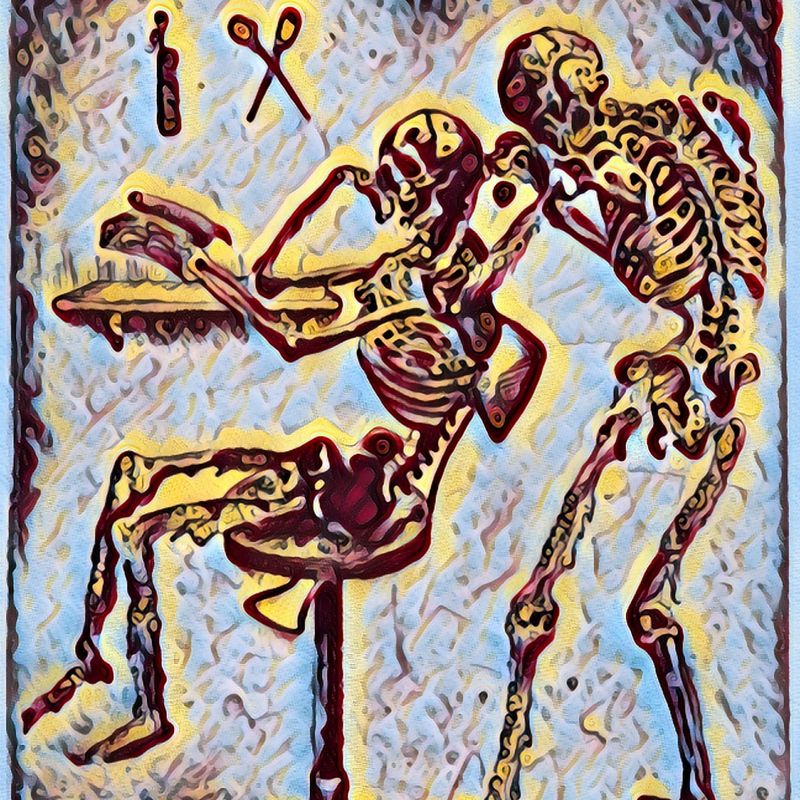 Nft Skeleton Barbershop #7