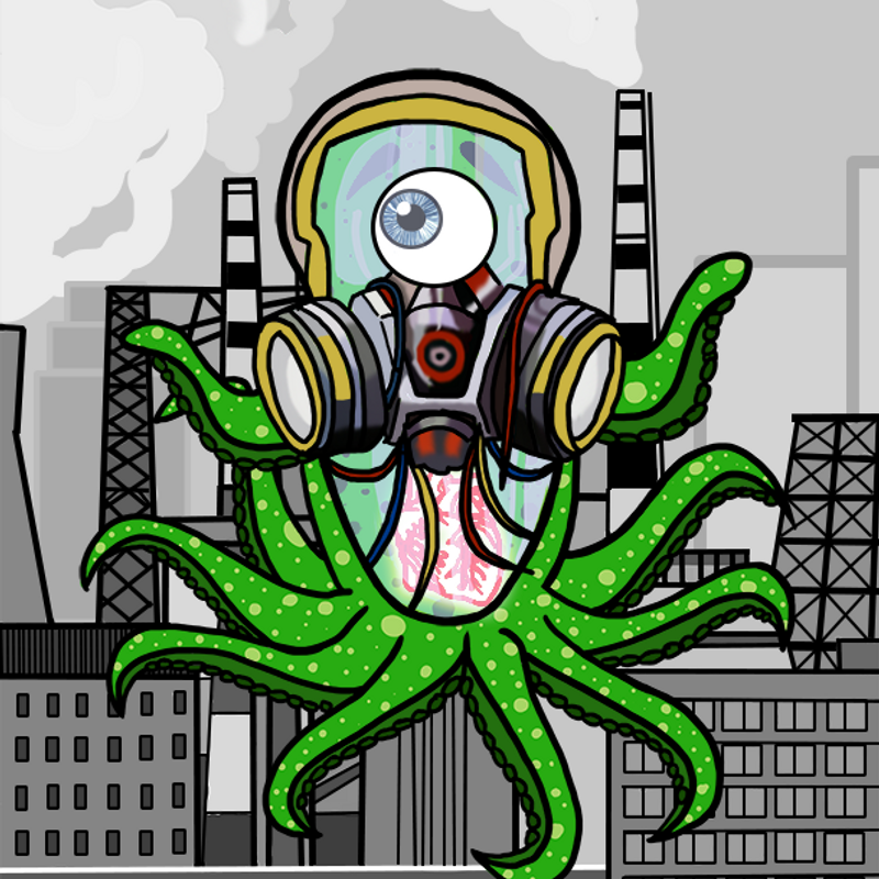 Nft Octo Pollut #1