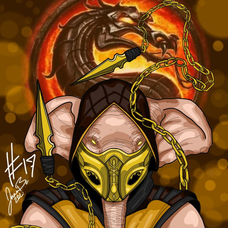 Nft #17 Don Orejón (Scorpion)