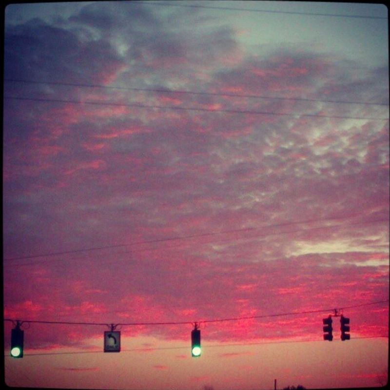Nft Pink sunset traffic