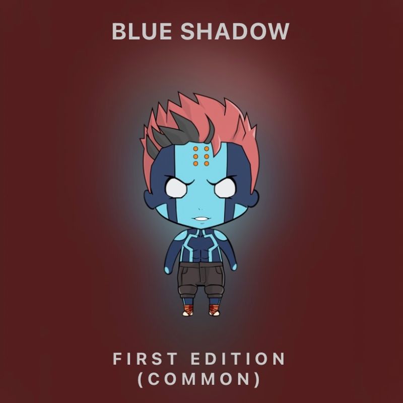 Nft Blue Shadow #03