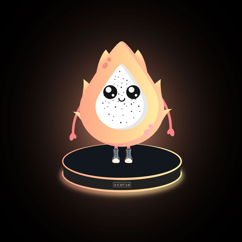 Nft DRAGON FRUIT #03 // WAKCY