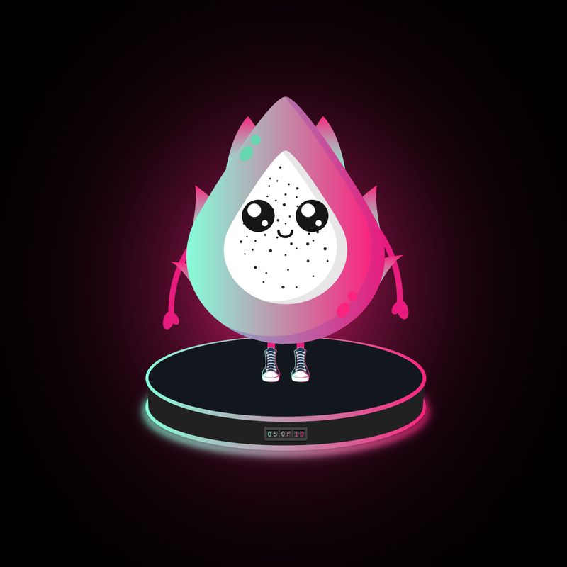 Nft DRAGON FRUIT #05 //  WISHPER