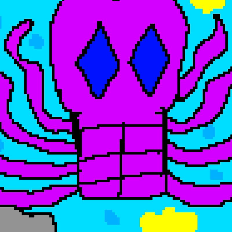 Nft Octopus skull