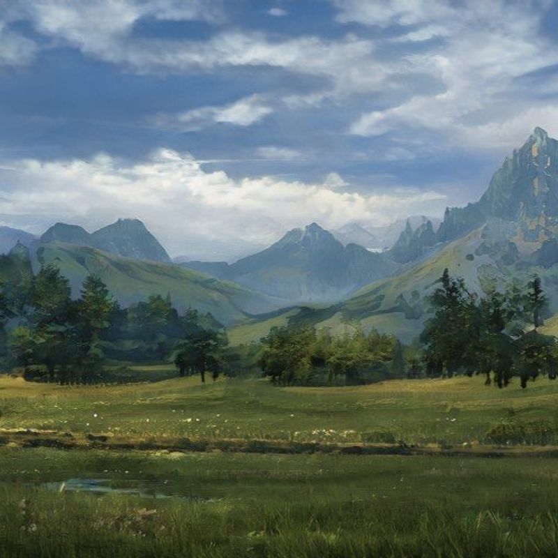 Nft Fantasy landscape#1