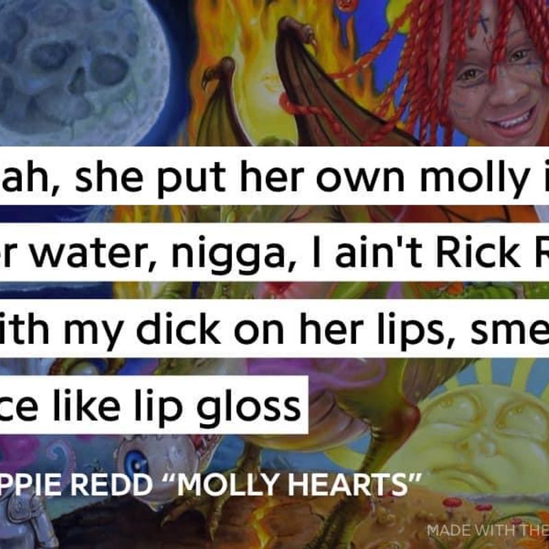Nft Trippie Redd Molly Hearts