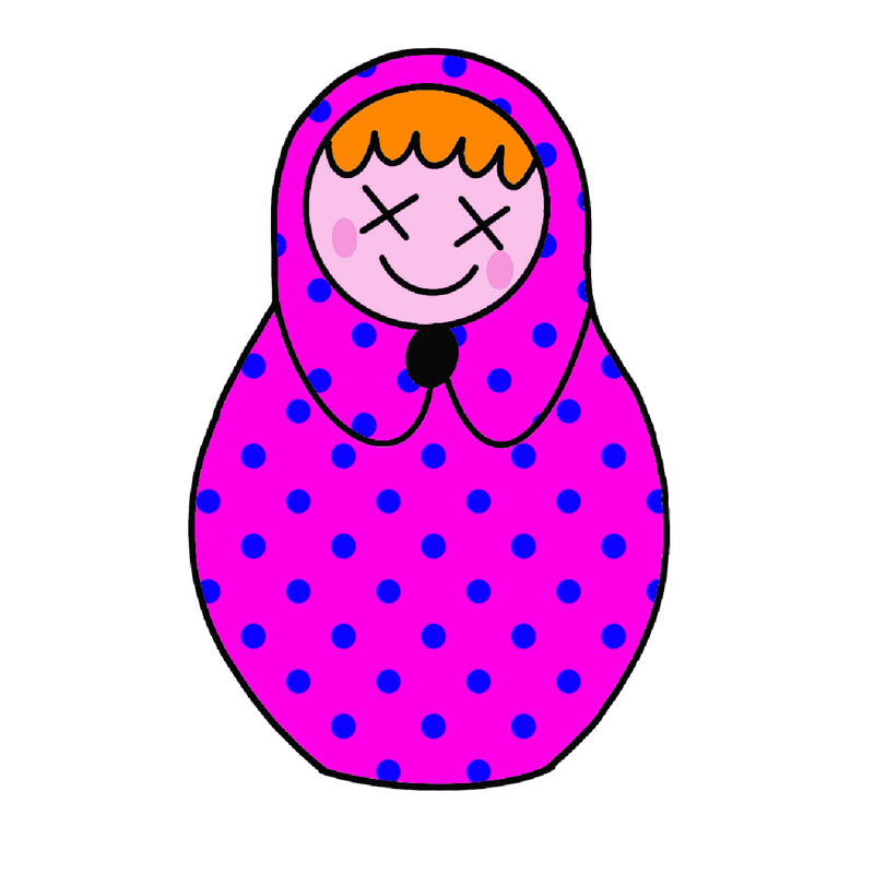 Nft polka dot matryoshka #7