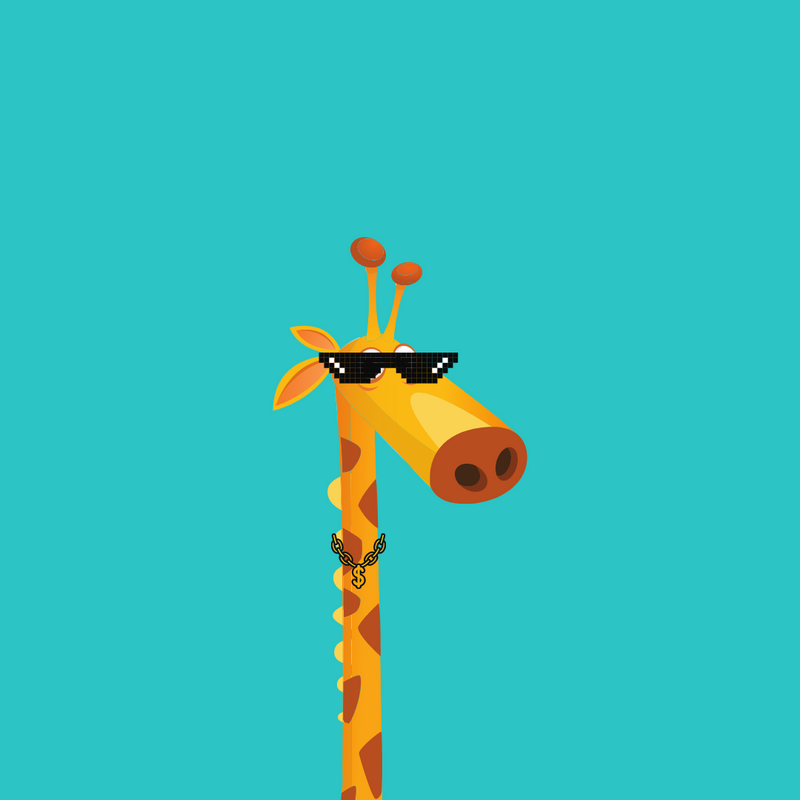 Nft Crazy Giraffe #03