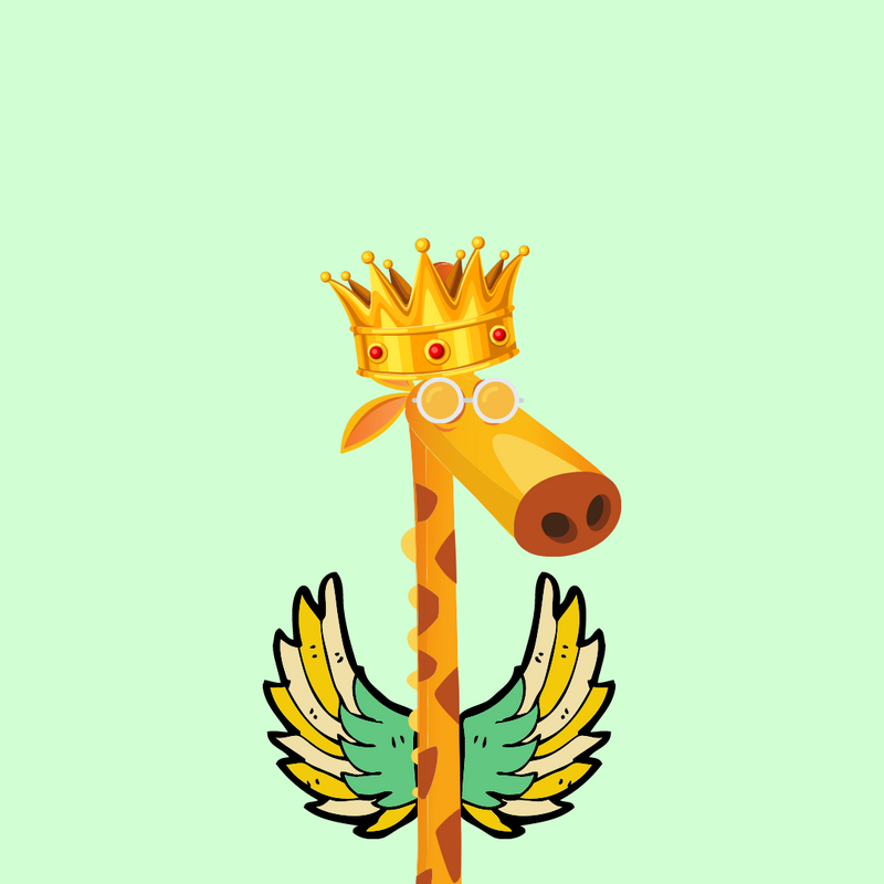 Nft Crazy Giraffe #04