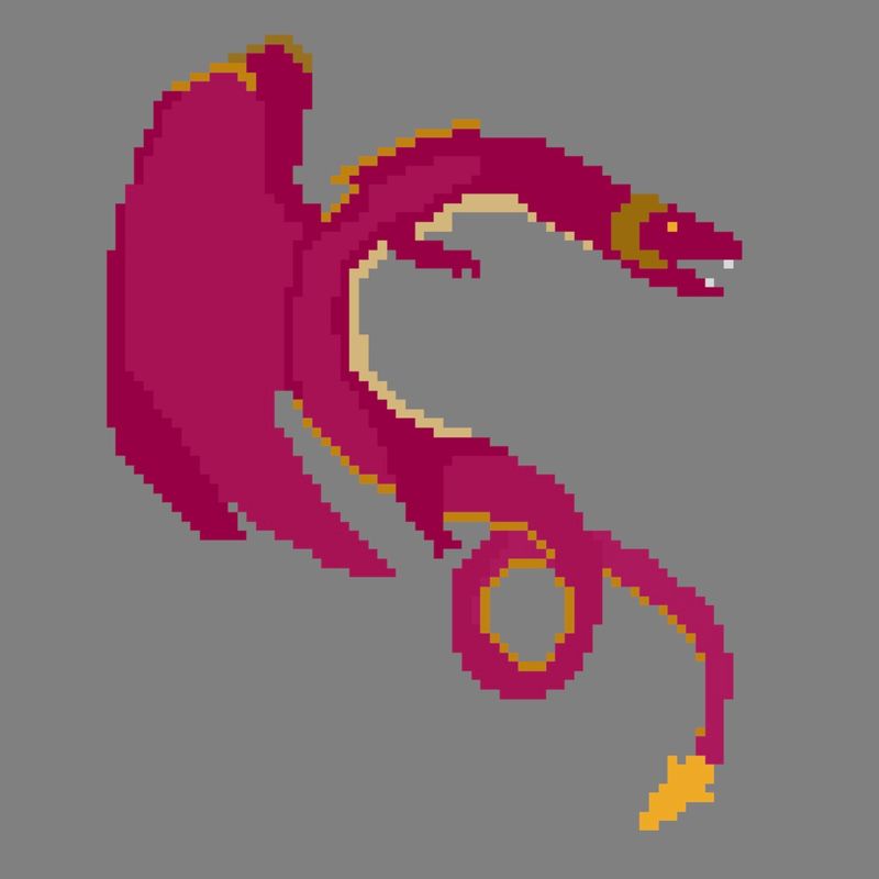 Nft Pixel Dragon #06