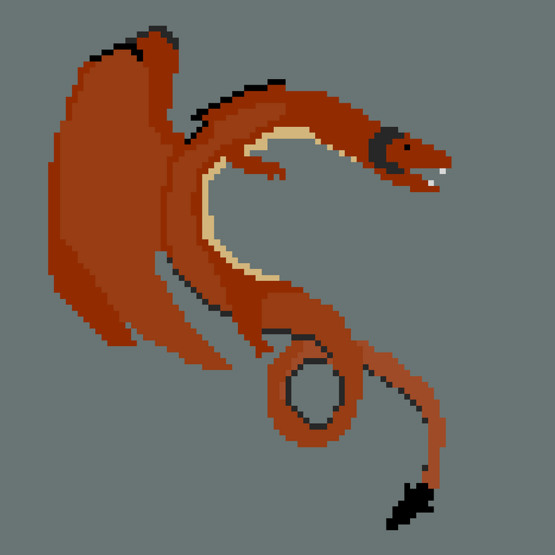 Nft Pixel Dragon #07