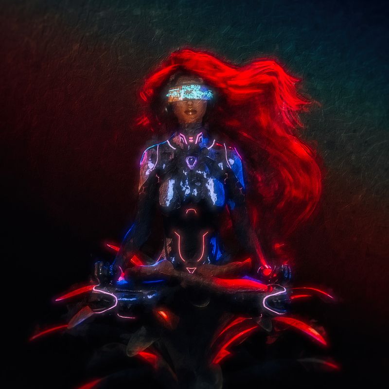 Nft cyberpunk lotus #2/50