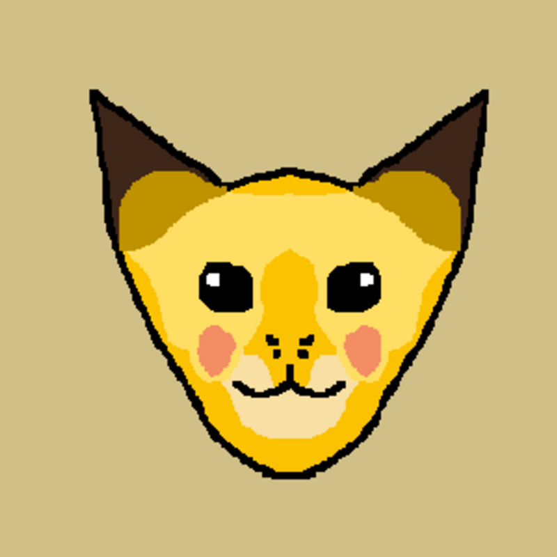 Nft Cat Head #010 - PikaCat