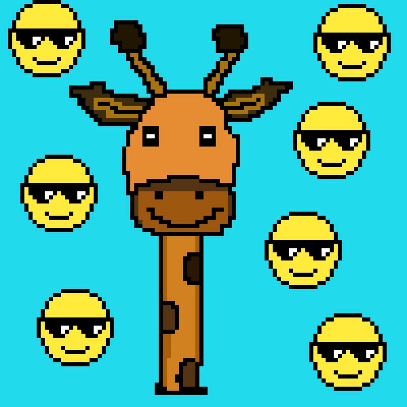 Nft GIRAFALIG PUNK STYLE #111