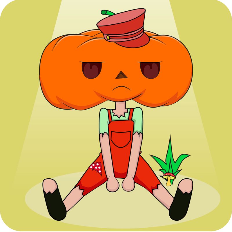 Nft Pumpkin Head #05