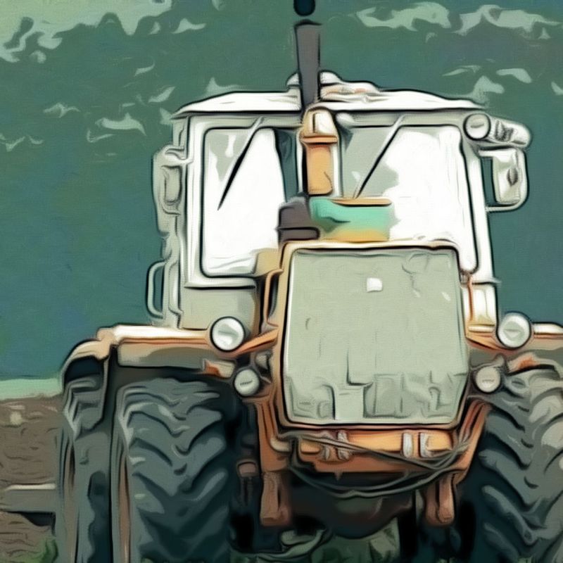 Nft Soviet tractor #4